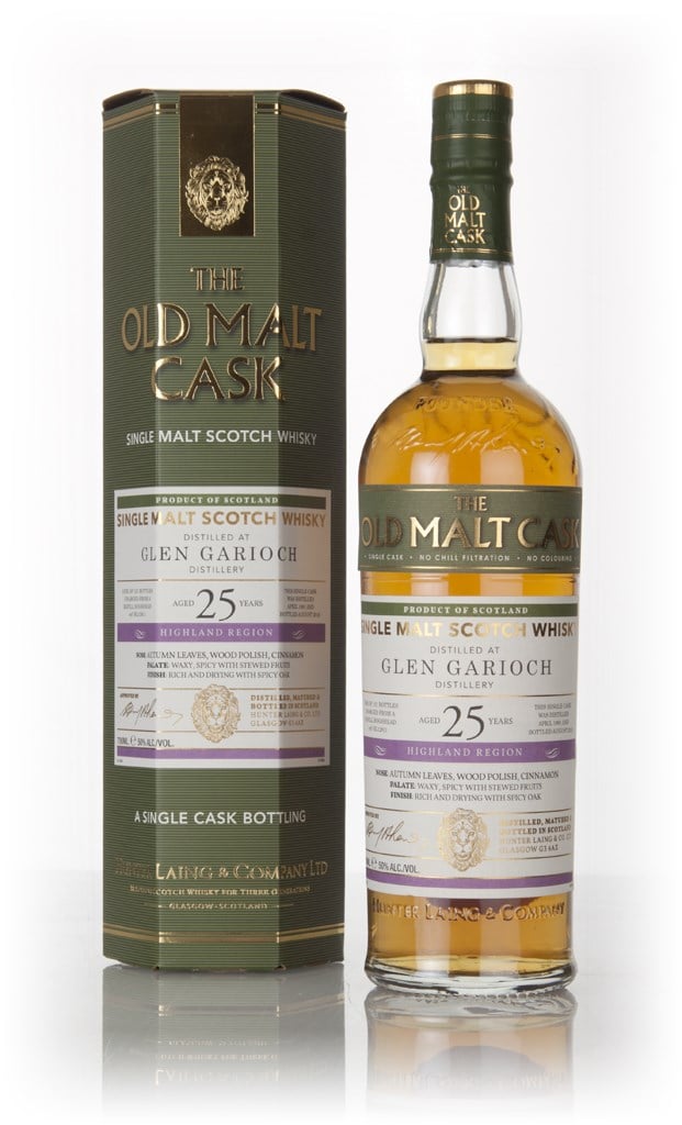 Glen Garioch 25 Year Old 1991 (cask 12811)  - Old Malt Cask (Hunter Laing) 70cl product image