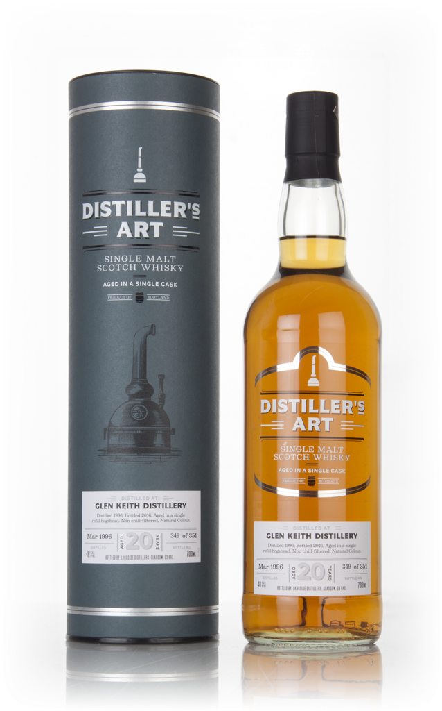 Glen Keith 20 Year Old 1996 - Distiller's Art (Langside) 70cl product image