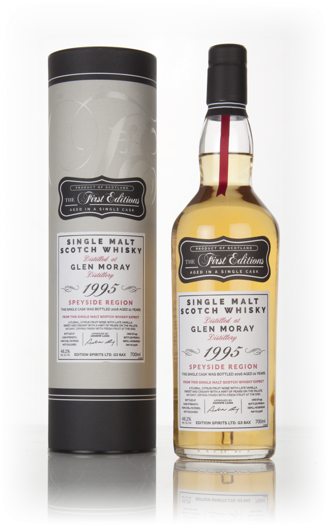 Glen Moray 21 Year Old 1995 (cask 12306) - The First Editions (Hunter Laing) 70cl product image