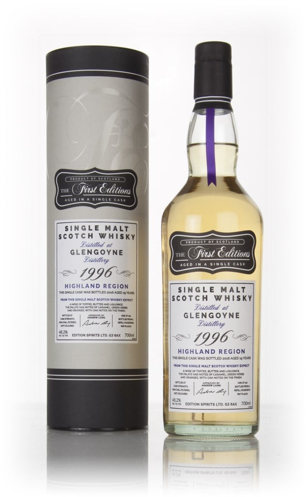 Glengoyne 19 Year Old 1996 (cask 12172) - The First Editions (Hunter Laing) 70cl product image