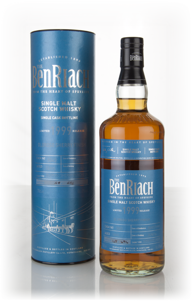 BenRiach 16 Year Old 1999 (cask 5043) - Oloroso Cask Finish 70cl product image