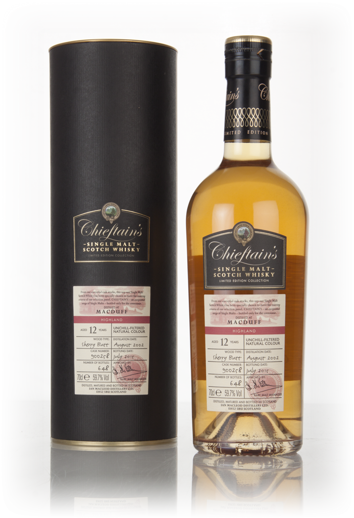 Macduff 12 Year Old 2002 (cask 900258) - Chieftain's (Ian Macleod) 70cl product image