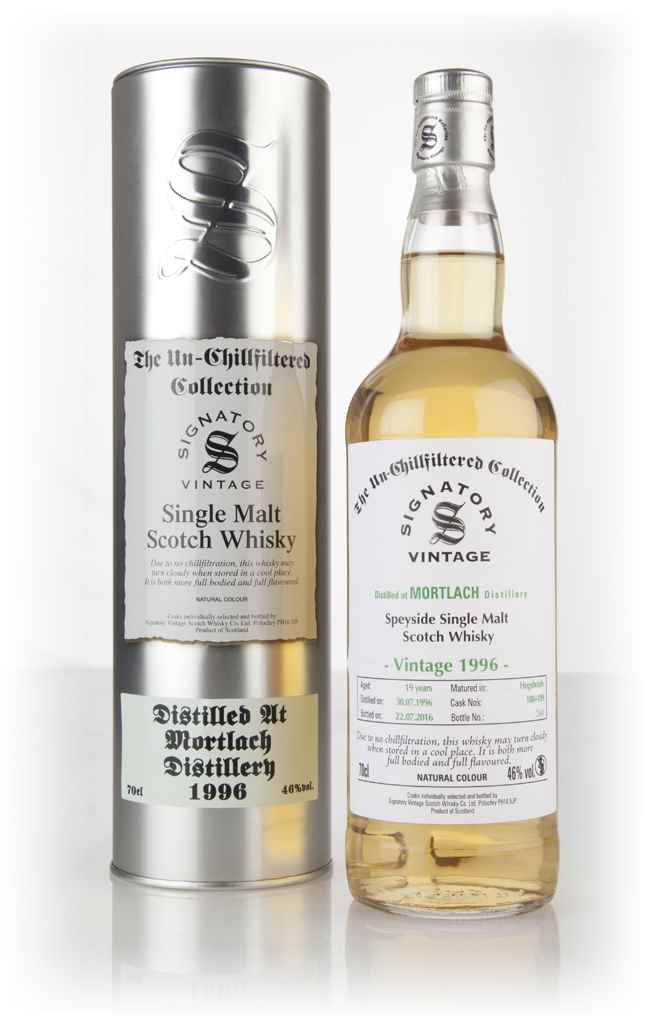 Mortlach 19 Year Old 1996 (casks 188 & 189) - Un-Chillfiltered Collection (Signatory) 70cl product image