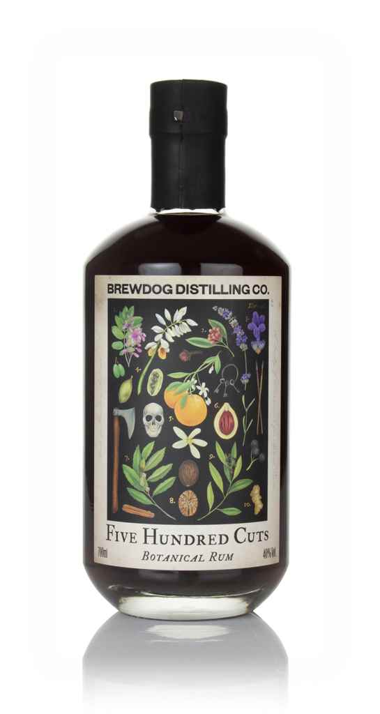 Five Hundred Cuts Botanical Rum 70cl product image