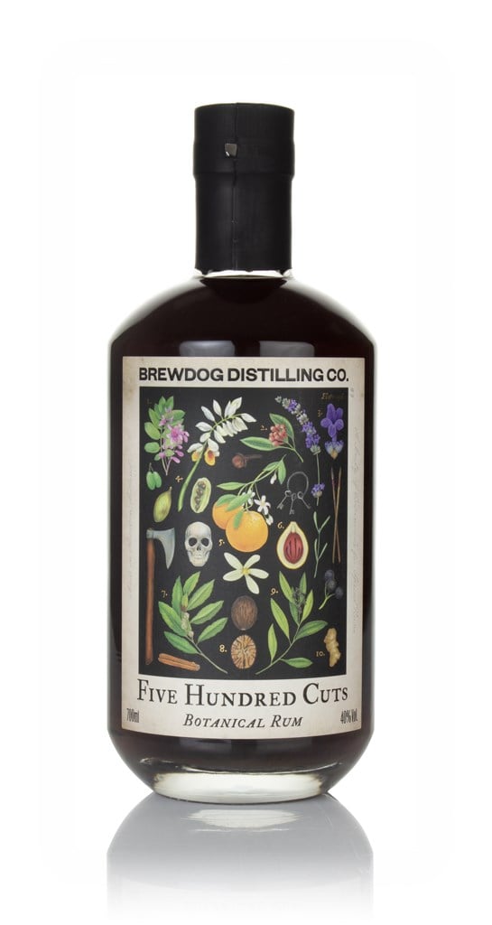Five Hundred Cuts Botanical Rum 70cl product image