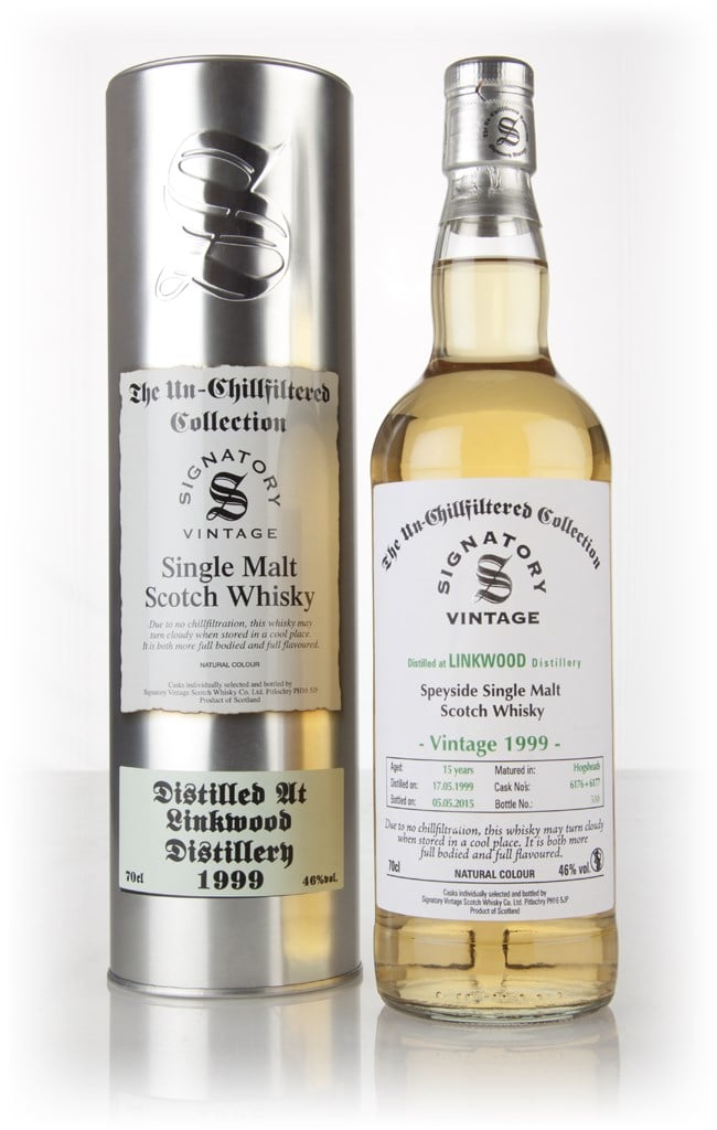 Linkwood 15 Year Old 1999 (casks 6176 & 6177) - Un-Chillfiltered Collection (Signatory) 70cl product image