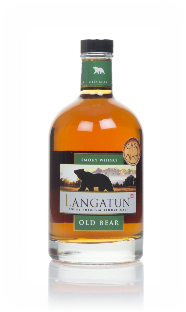 Langatun Old Bear Smoky Cask Proof 50cl product image