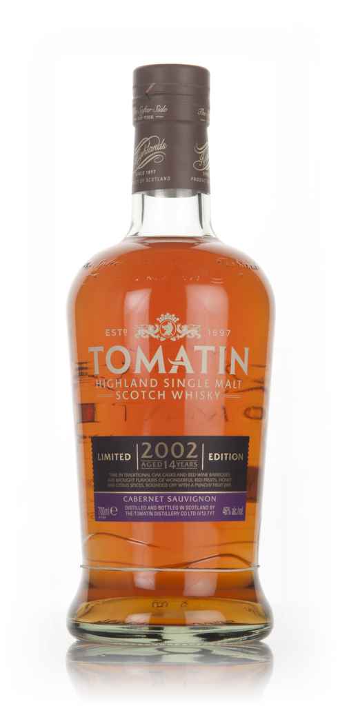 Tomatin 14 Year Old 2002 Cabernet Sauvignon Cask 70cl product image
