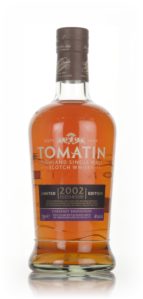Tomatin 14 Year Old 2002 Cabernet Sauvignon Cask 70cl product image