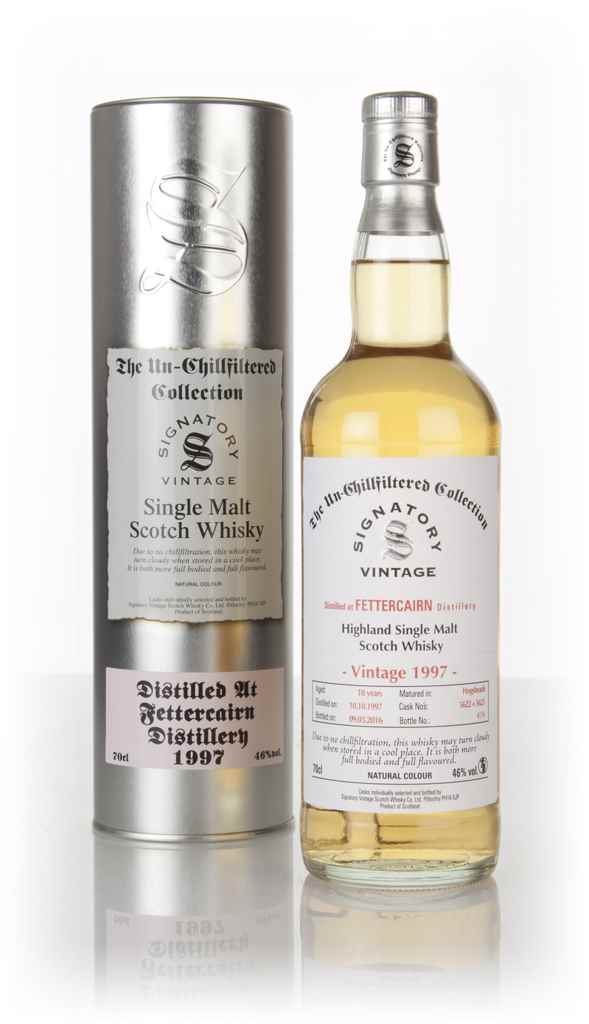 Fettercairn 18 Year Old 1997 (casks 5622 & 5623) - Un-Chillfiltered Collection (Signatory) 70cl product image