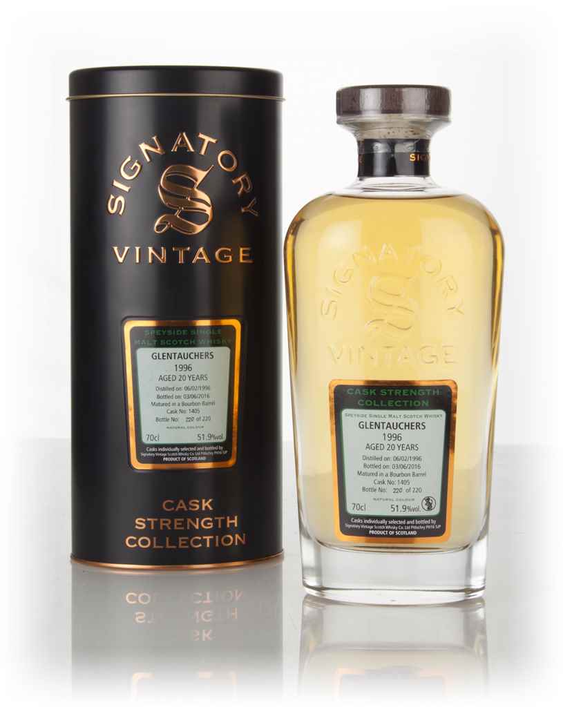 Glentauchers 20 Year Old 1996 (cask 1405) - Cask Strength Collection (Signatory) 70cl product image