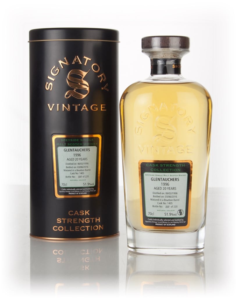 Glentauchers 20 Year Old 1996 (cask 1405) - Cask Strength Collection (Signatory) 70cl product image