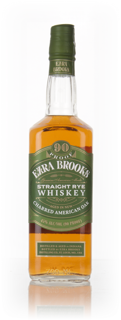 Ezra Brooks Straight Rye Whiskey 70cl product image