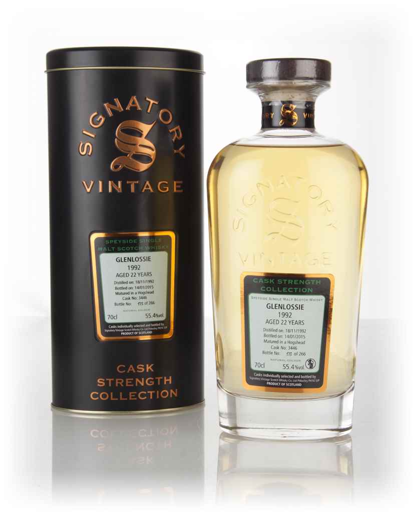 Glenlossie 22 Year Old 1992 (cask 3446) - Cask Strength Collection (Signatory) 70cl product image