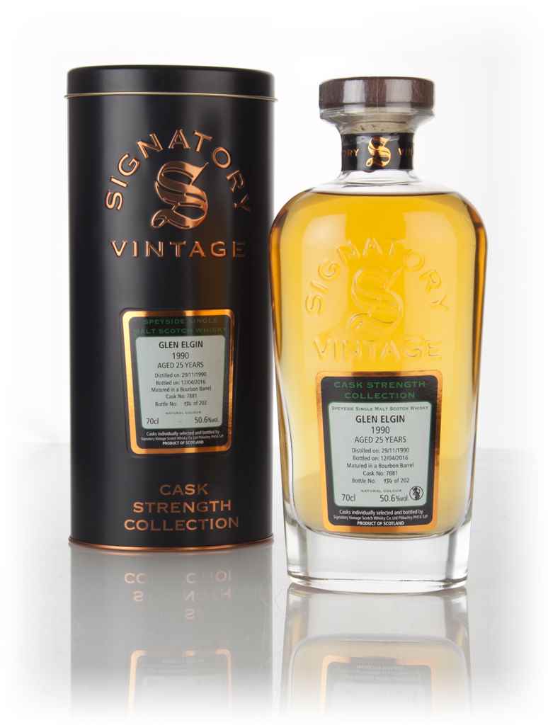 Glen Elgin 25 Year Old 1990 (cask 7881) - Cask Strength Collection (Signatory) 70cl product image
