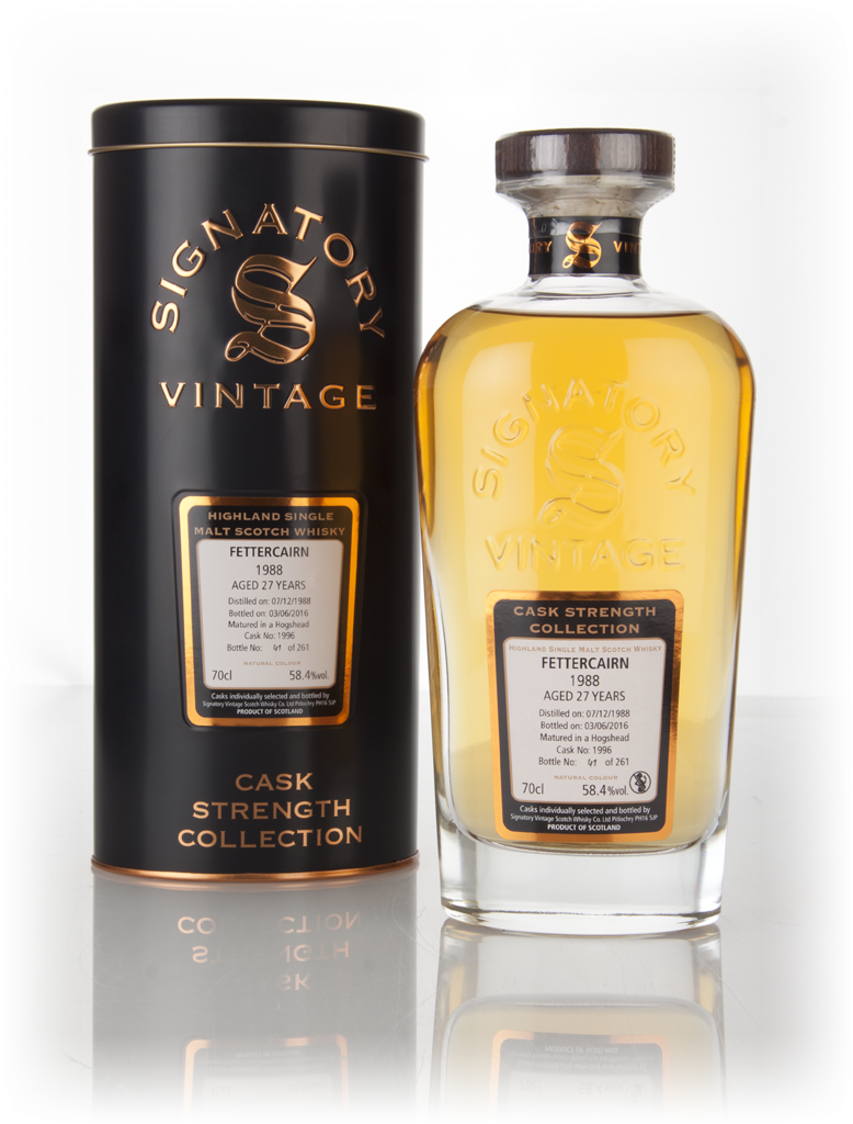 Fettercairn 27 Year Old 1988 (cask 1996) - Cask Strength Collection (Signatory) 70cl product image