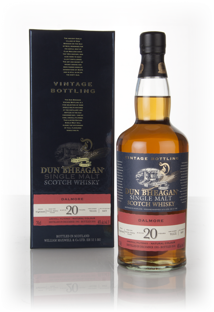 Dalmore 20 Year Old 1995 (cask 91121) - Dun Bheagan (Ian Macleod) 70cl product image