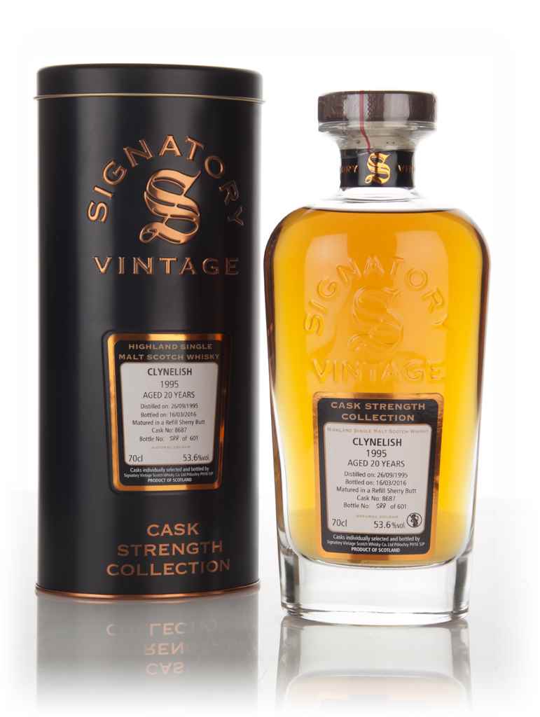 Clynelish 20 Year Old 1995 (cask 8687) - Cask Strength Collection (Signatory) 70cl product image