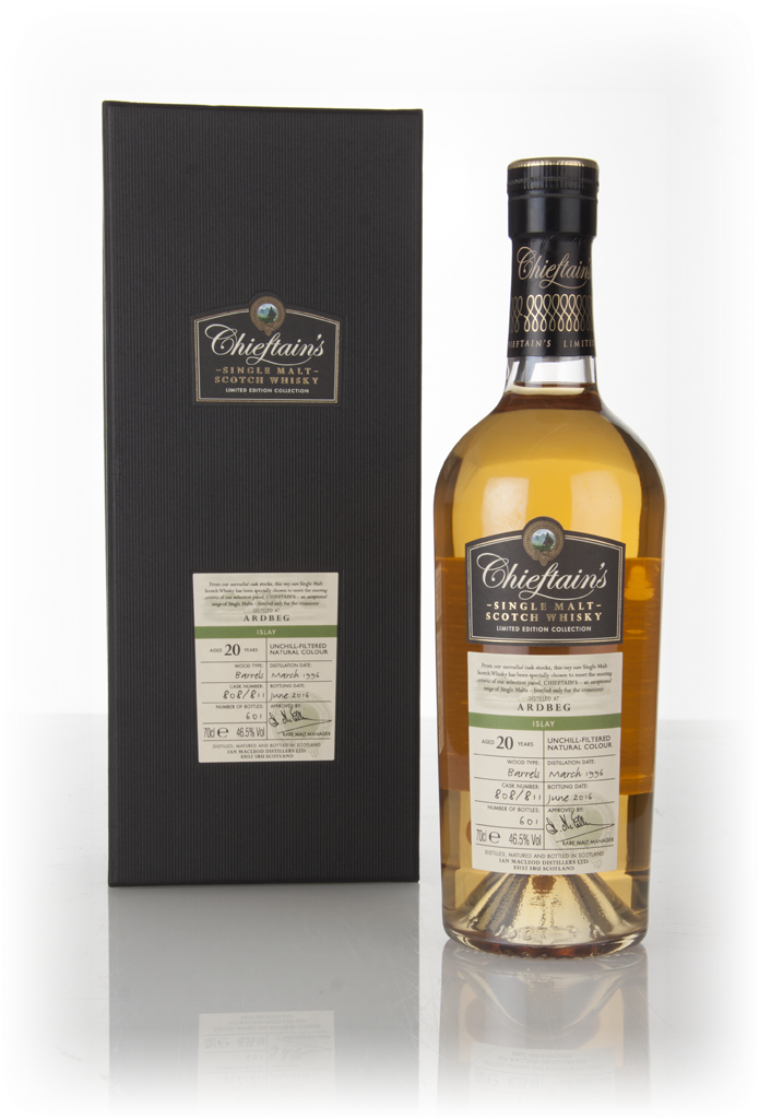 Ardbeg 20 Year Old 1996 (casks 808 & 811) - Chieftain's (Ian Macleod) 70cl product image