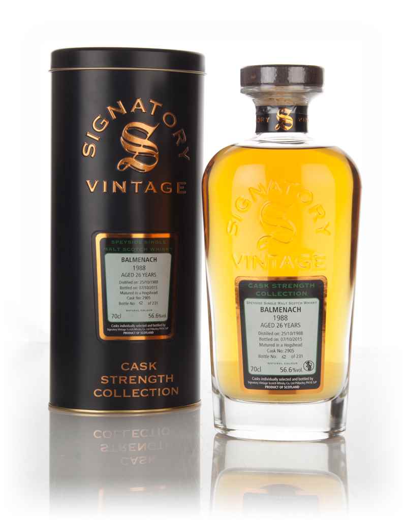 Balmenach 26 Year Old 1988 (cask 2905) - Cask Strength Collection (Signatory) 70cl product image