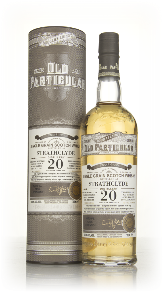 Strathclyde 20 Year Old 1996 (cask 11128) - Old Particular (Douglas Laing) 70cl product image