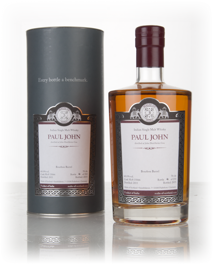 Paul John 2011 (bottled 2015) (cask 15066) - Malts of Scotland 70cl product image