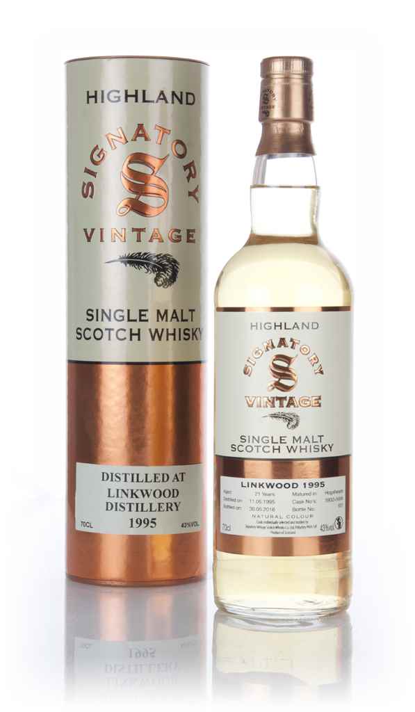 Linkwood 21 Year Old 1995 (casks 5932 & 5936) (Signatory) 70cl product image