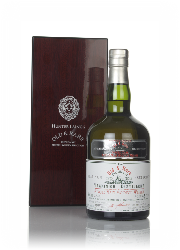Teaninich 43 Year Old 1975 - Old & Rare Platinum (Hunter Laing) 70cl product image