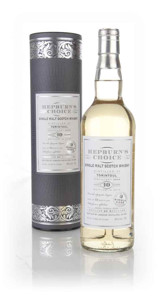 Tomintoul 10 Year Old 2006 - Hepburn's Choice (Langside) 70cl product image