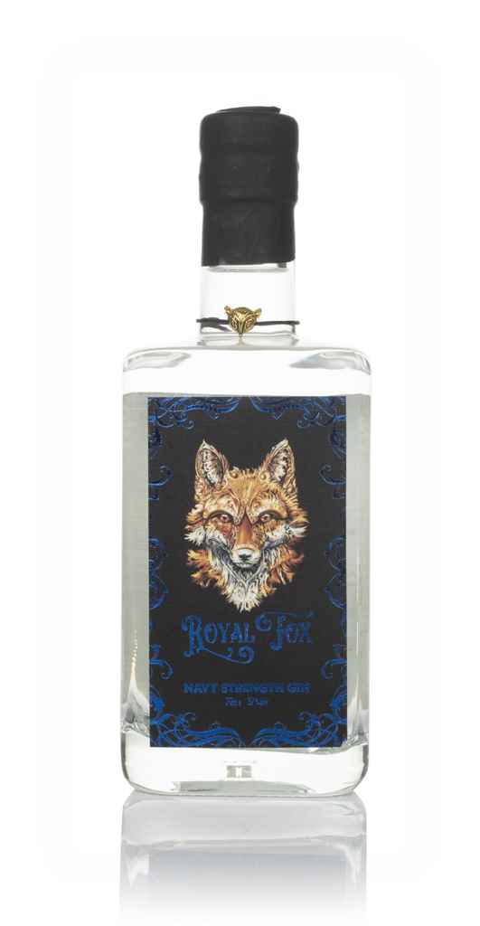 Royal Fox Navy Strength Gin 70cl product image