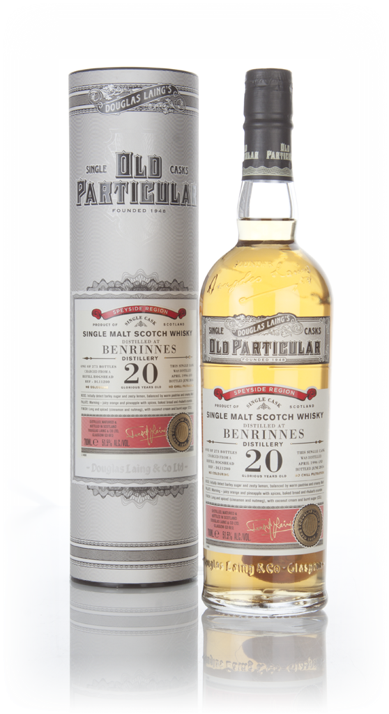 Benrinnes 20 Year Old 1996 (cask 11200) - Old Particular (Douglas Laing) 70cl product image