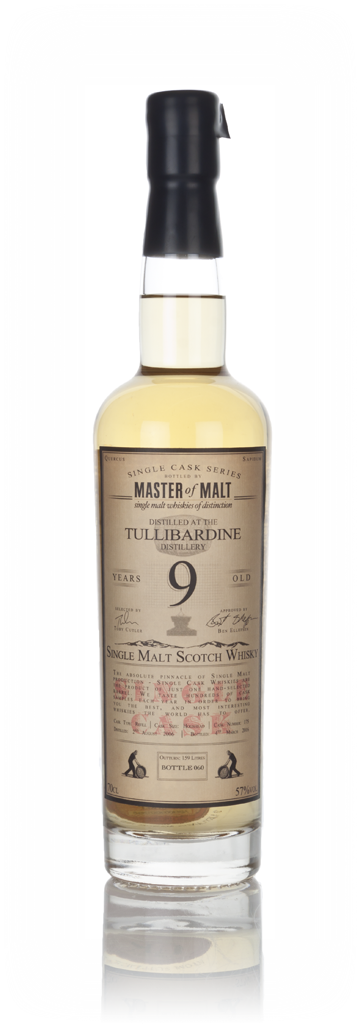 Tullibardine 9 Year Old 2006 - Single Cask (Master of Malt) 70cl product image