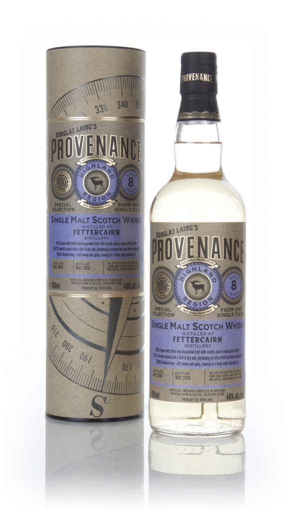 Fettercairn 8 Year Old 2008 (cask 11192) - Provenance (Douglas Laing) 70cl product image
