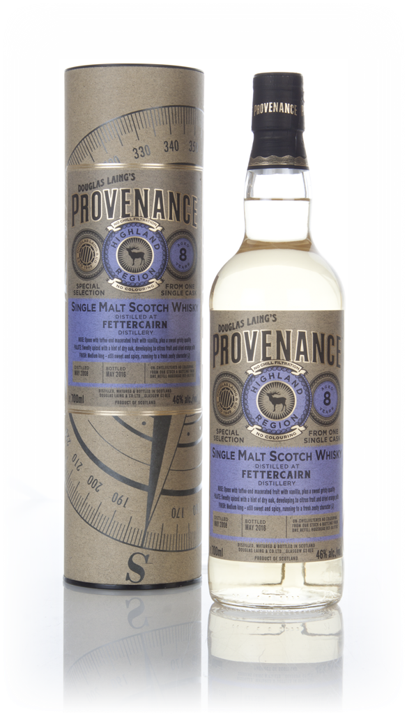 Fettercairn 8 Year Old 2008 (cask 11192) - Provenance (Douglas Laing) 70cl product image