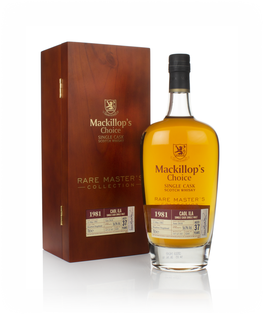 Caol Ila 37 Year Old 1981 (cask 3245) - Rare Master's Collection (Mackillop's Choice) 70cl product image
