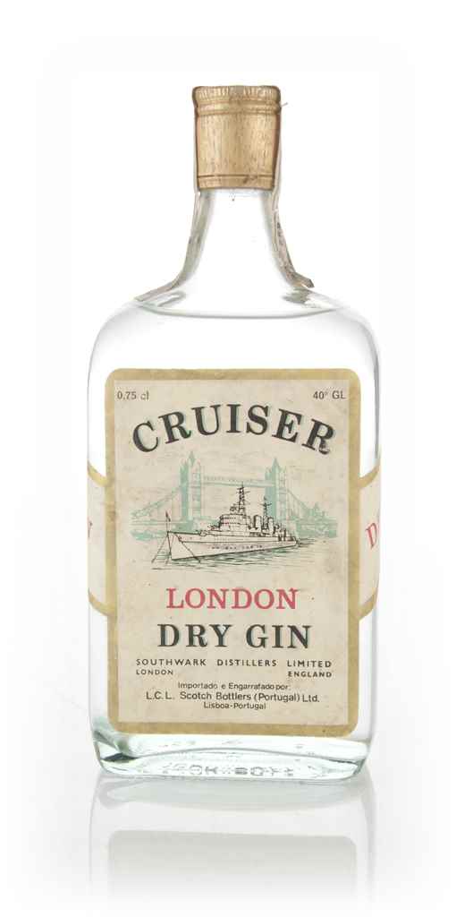 Cruiser London Dry Gin - 1970s 75cl product image
