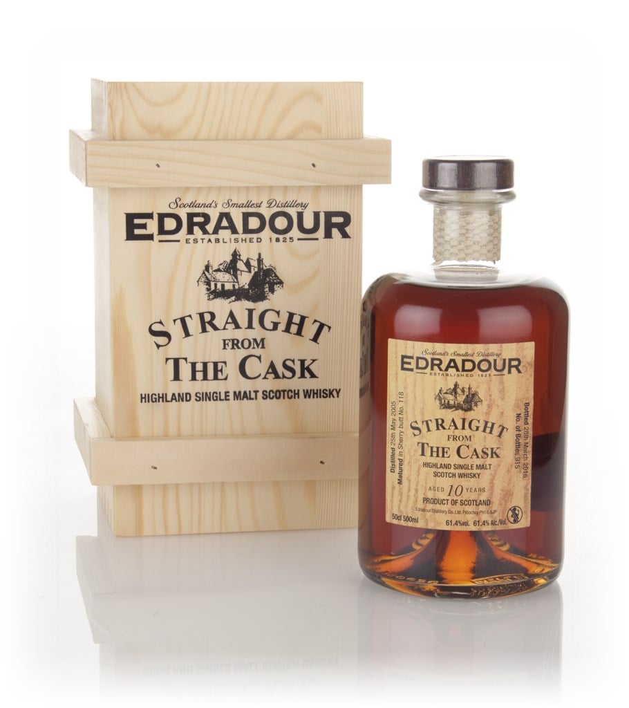 Edradour 10 Year Old 2005 (cask 118) - Straight From The Cask 50cl product image