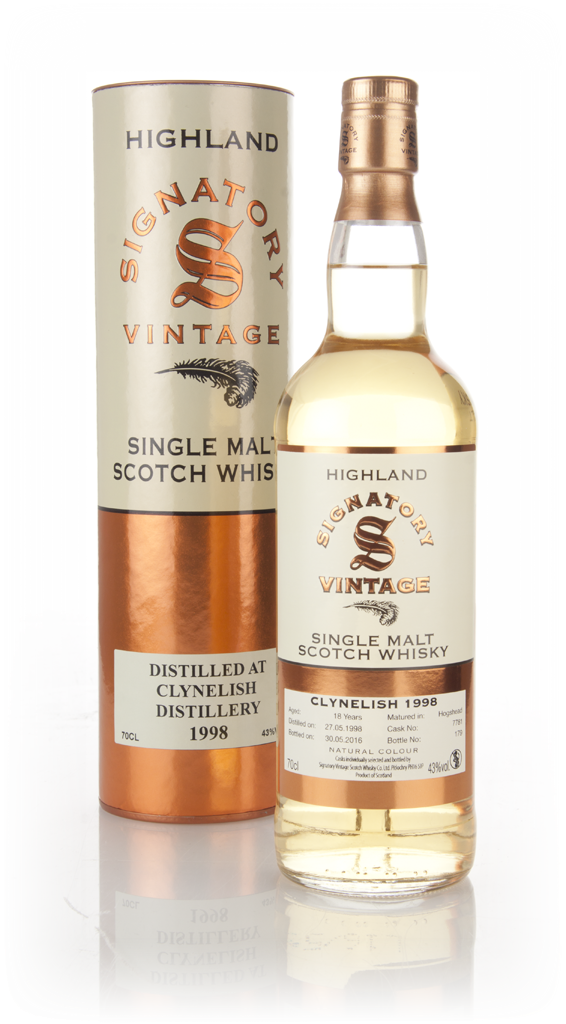 Clynelish 18 Year Old 1998 (cask 7781) (Signatory) 70cl product image