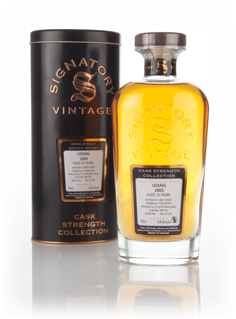 Ledaig 10 Year Old 2005 (cask 900145) - Cask Strength Collection (Signatory) 70cl product image