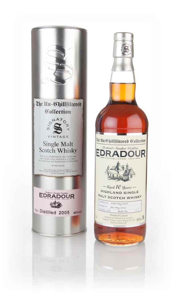 Edradour 10 Year Old 2005 (cask 116) - Un-Chillfiltered Collection (Signatory) 70cl product image