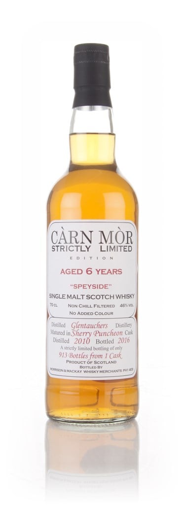 Glentauchers 6 Year Old 2010 - Strictly Limited (Càrn Mòr) 70cl product image