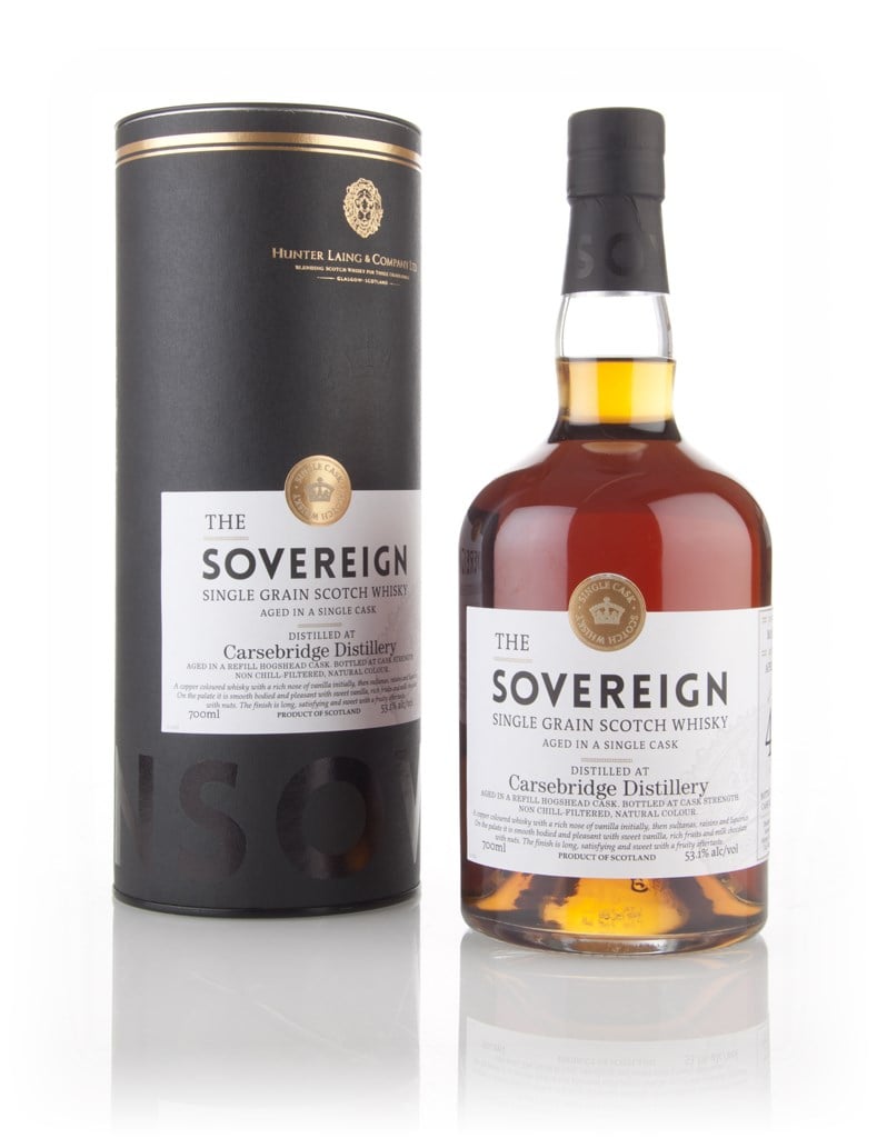 Carsebridge 42 Year Old 1973 (cask 12366) - The Sovereign (Hunter Laing) 70cl product image
