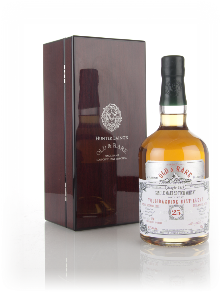 Tullibardine 25 Year Old 1990 - Old & Rare Platinum (Hunter Laing) 70cl product image