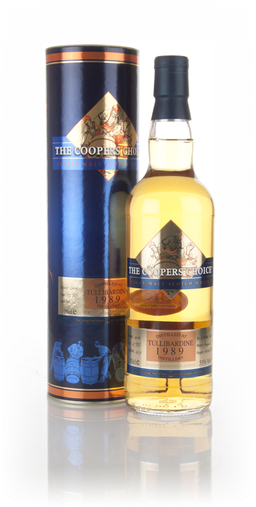 Tullibardine 25 Year Old 1989 (cask 2671) - The Coopers Choice (The Vintage Malt Whisky Co.) 70cl product image