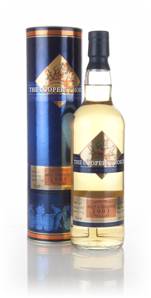 Allt-á-Bhainne 22 Year Old 1993 (cask 18092)  - The Coopers Choice (The Vintage Malt Whisky Co.) 70cl product image
