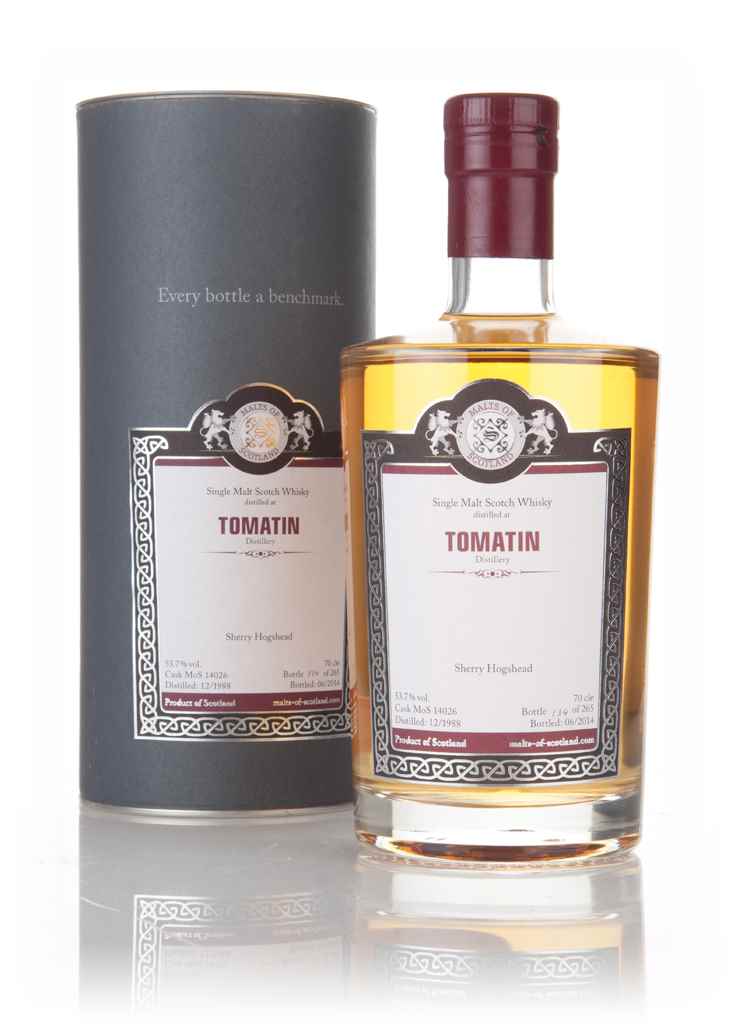 Tomatin 1988 (bottled 2014) (cask 14026) - Malts of Scotland 70cl product image