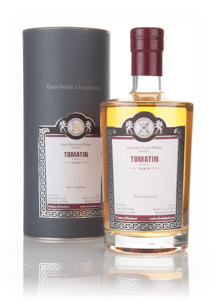 Tomatin 1988 (bottled 2014) (cask 14026) - Malts of Scotland 70cl product image