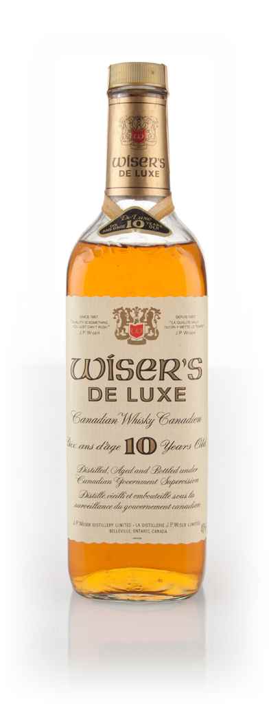 Wiser's De Luxe 10 Year Old - 1974 71cl product image