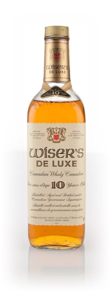 Wiser's De Luxe 10 Year Old - 1974 71cl product image