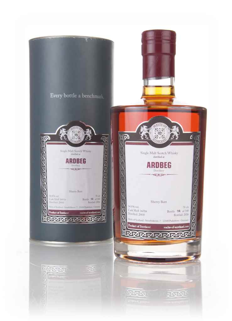 Ardbeg 2000 (bottled 2016) (cask 16016) - Malts of Scotland 70cl product image